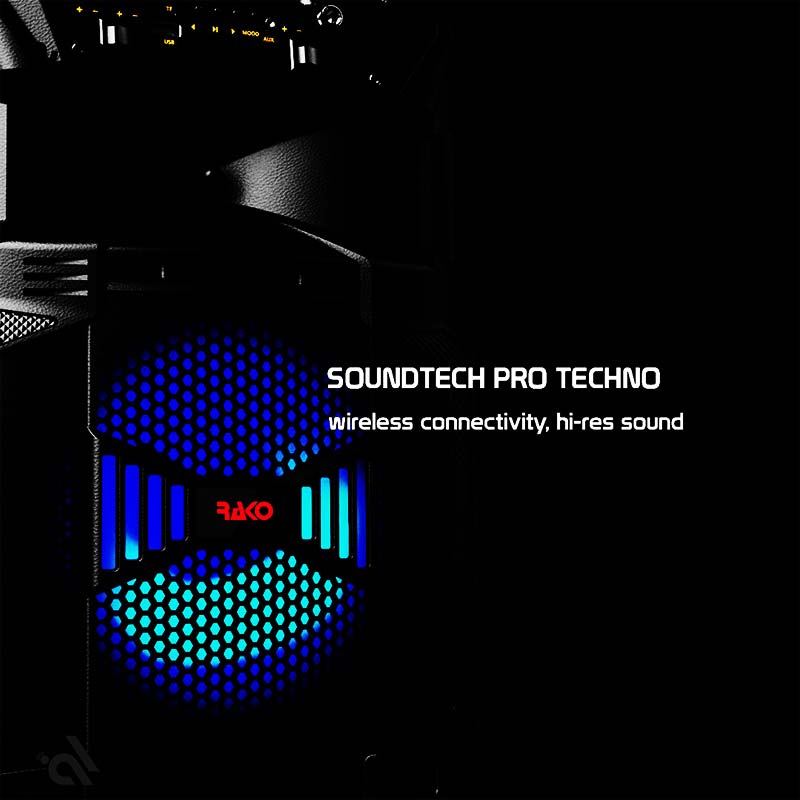 Rako SoundTech Pro Techno with 2 Mic. Rako SoundTech Pro Techno with 2 Mic.
